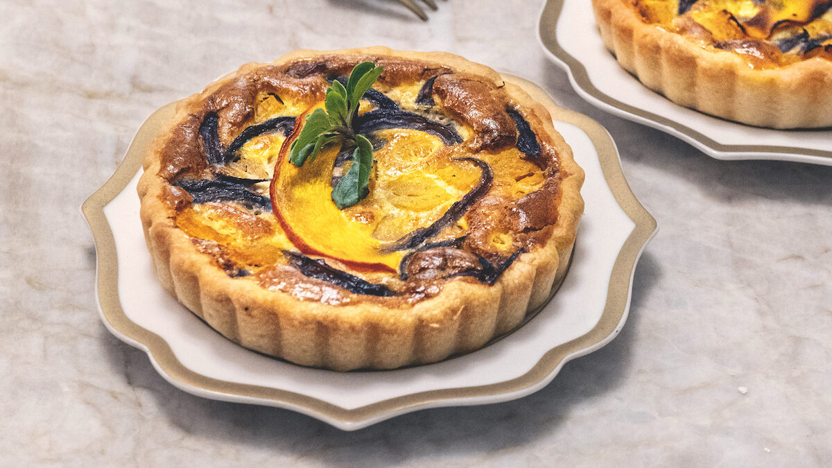 Crostatine di brisée alla zucca
