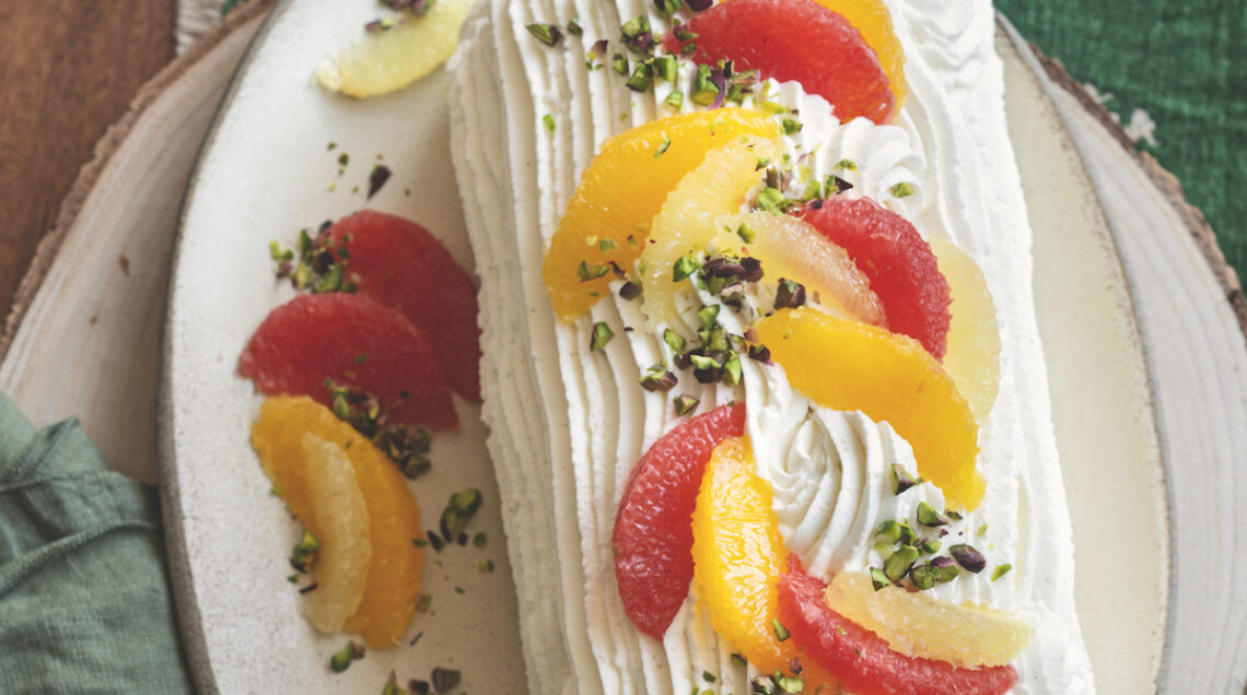 Tronchetto agli agrumi e limoncello