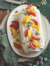 Tronchetto agli agrumi e limoncello