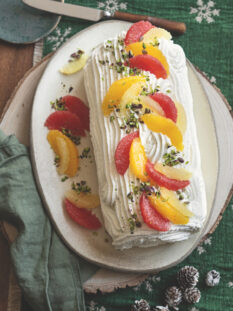 Tronchetto agli agrumi e limoncello