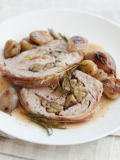 Carré di vitello con marroni