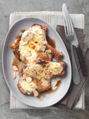 Cotolette di vitello al parmigiano e tartufo