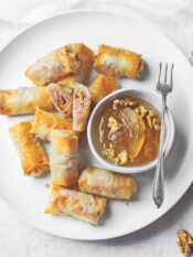 Rotolini Di Fillo Con Prosciutto Di Praga E Mostarda Alle Noci - Modificata