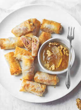 Rotolini Di Fillo Con Prosciutto Di Praga E Mostarda Alle Noci - Modificata