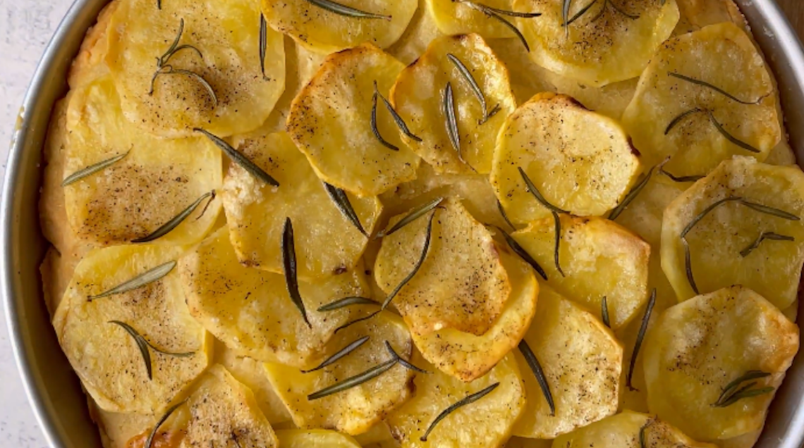 focaccia patate e rosmarini