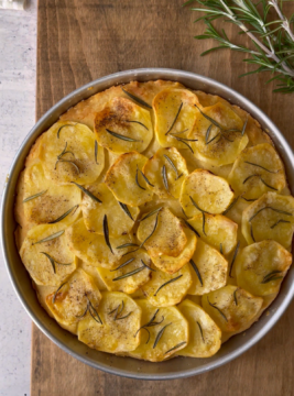 focaccia patate e rosmarini