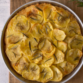 focaccia patate e rosmarini