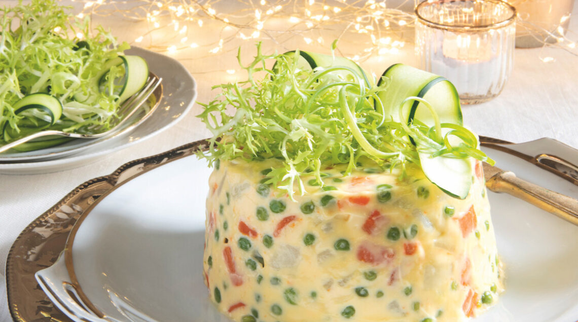 Sformatini di insalata russa