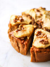 torta di mele in friggitrice