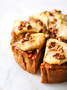 torta di mele in friggitrice