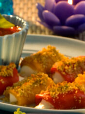 involtini vegetariani di peperoni