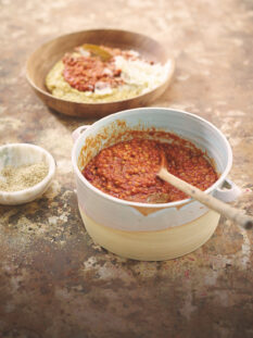 Ragù di lenticchie e porcini