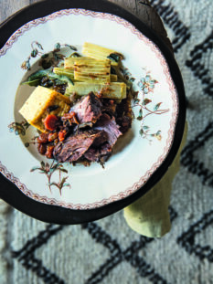 Fracosta di manzo al vino speziato