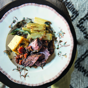 Fracosta di manzo al vino speziato