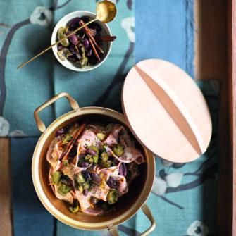 Pappardelle ai pomodori secchi con olive e ricotta