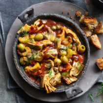 caponata di carciofi