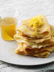 Crêpe di riso al miele e limone