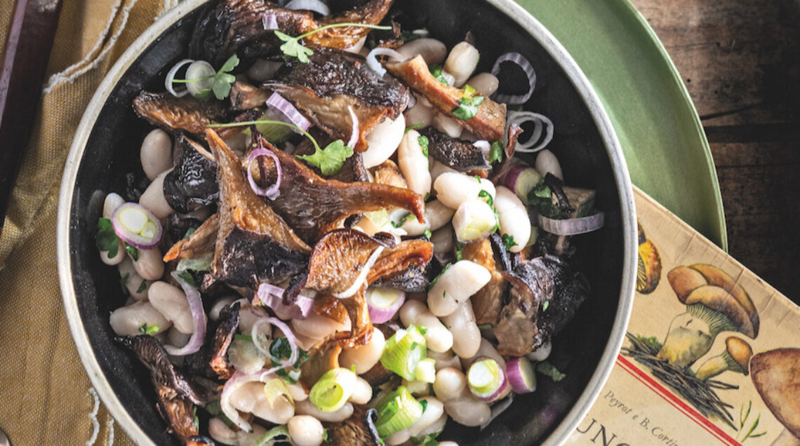 Insalata Di Cardoncelli Arrosto E Cannellini