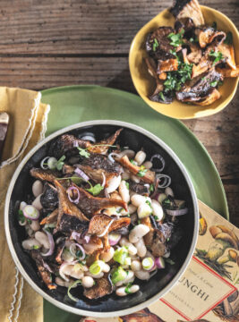 Insalata Di Cardoncelli Arrosto E Cannellini