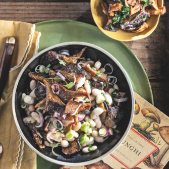 Insalata Di Cardoncelli Arrosto E Cannellini