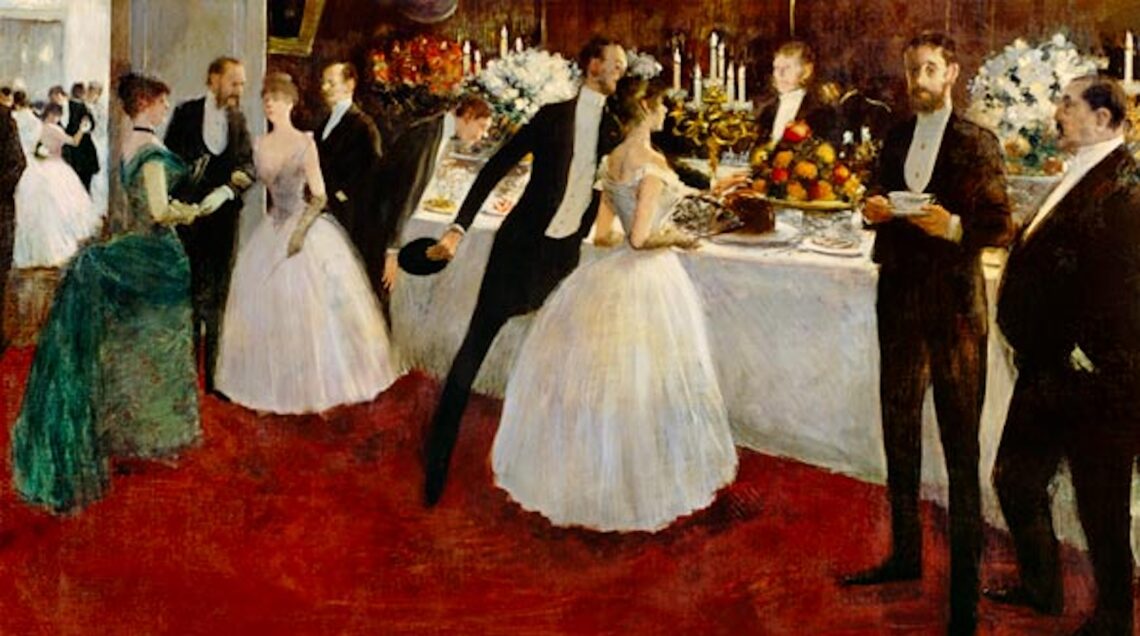 J L Forain_-_Le_buffet_1884