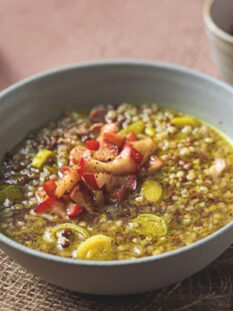 Zuppa Di Lenticchie, Grano Saraceno E Mele