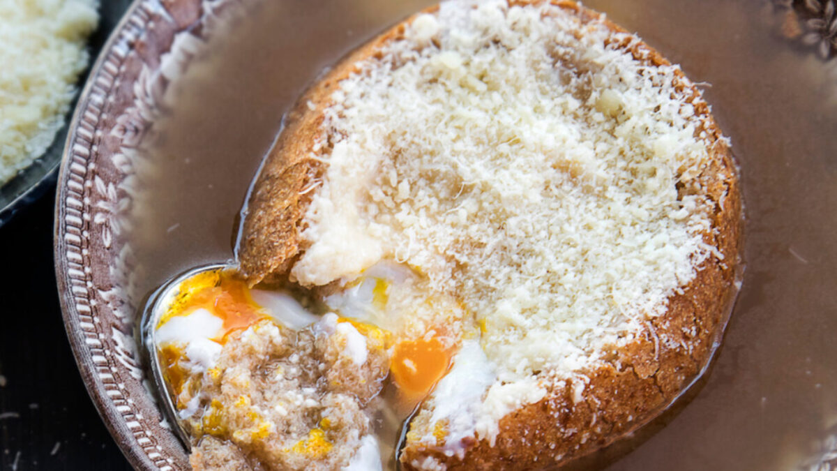 Zuppa alla pavese