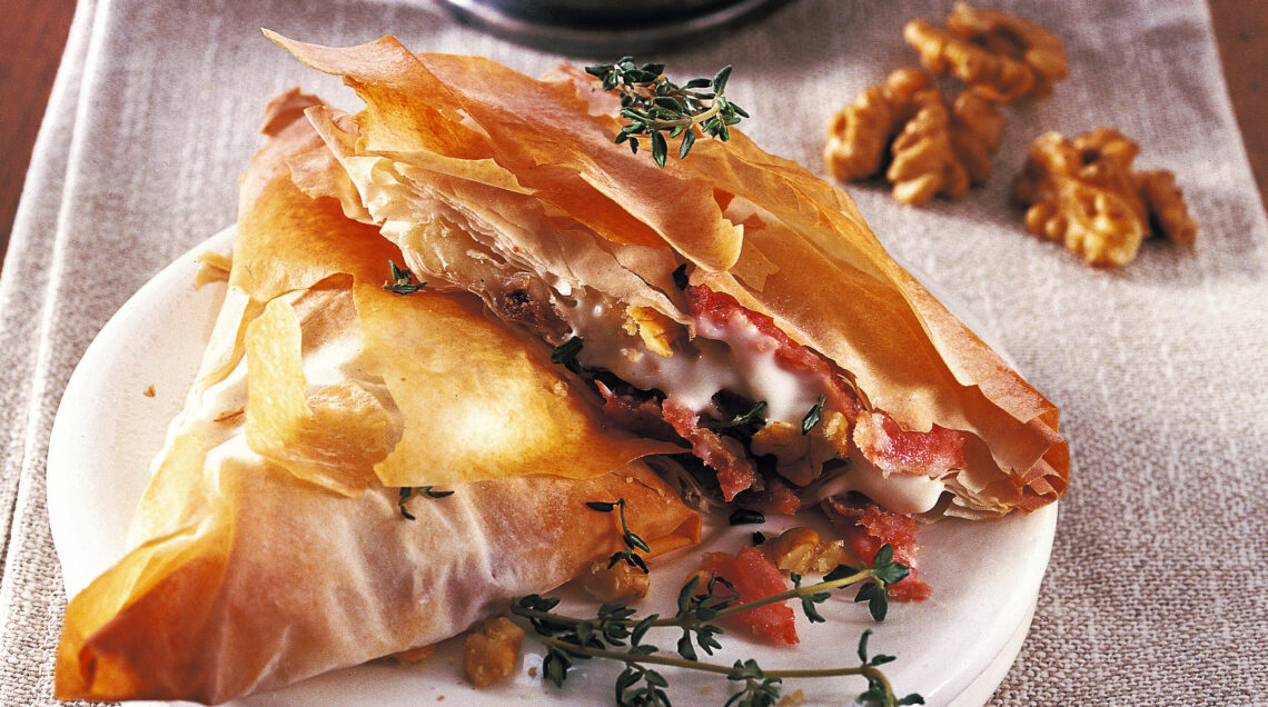 Triangoli filanti alle noci