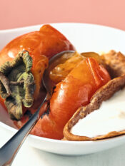 Crespelle di castagna al formaggio bianco