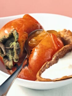 Crespelle di castagna al formaggio bianco