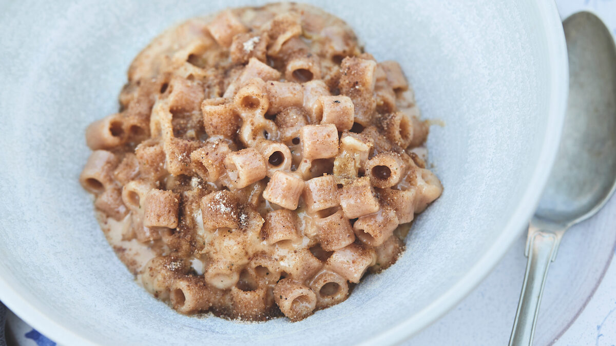 Pasta walser, con formaggio nostrano