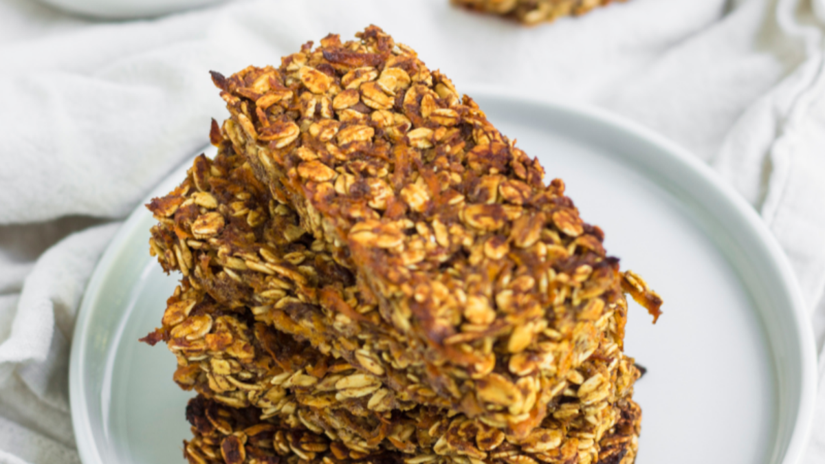 Barrette di avena e carote alla cannella - Sale&Pepe