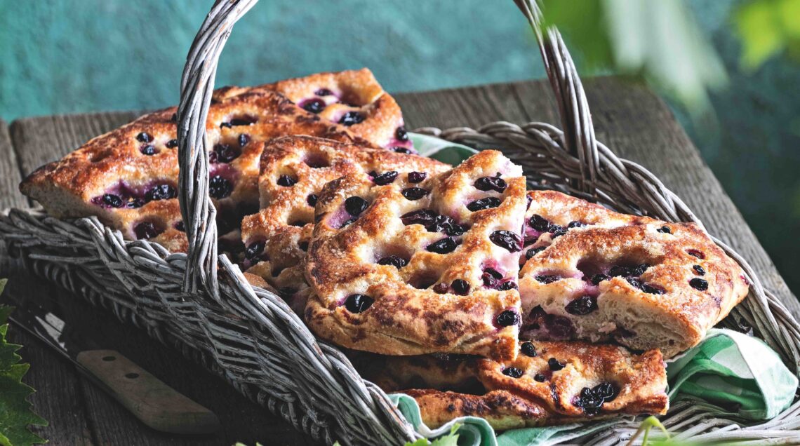 schiacciata con l'uva