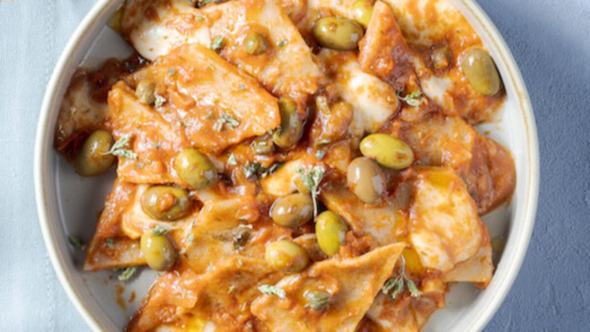 Testaroli alla pizzaiola