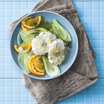 Tranci all'arancia e finocchi