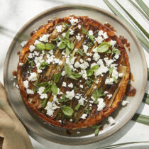 Tarte tatin di cipollotti