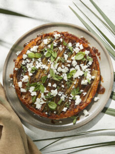 Tarte tatin di cipollotti