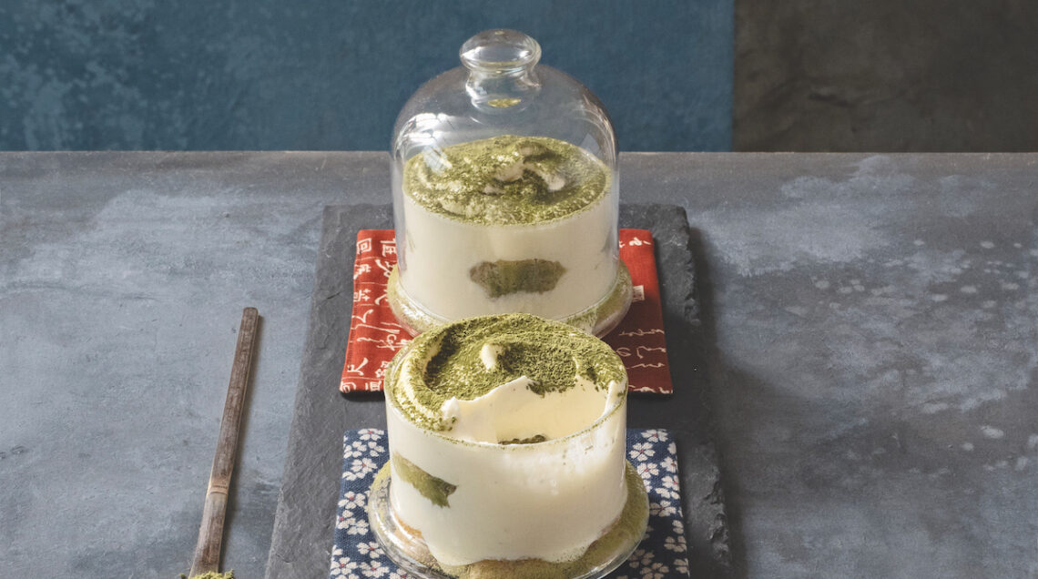 toiramisù al matcha