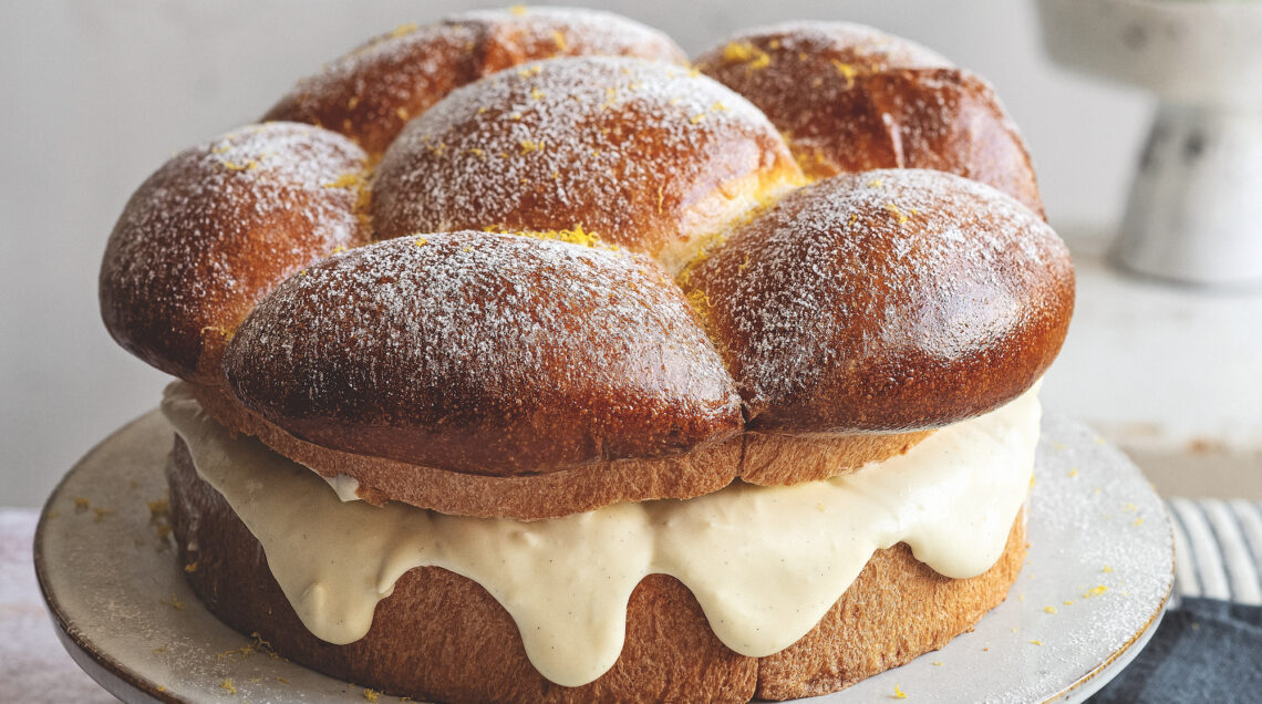 Danubio alla crema di yogurt vanigliata