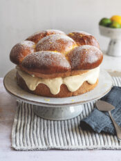 Danubio alla crema di yogurt vanigliata