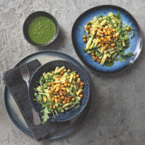 Gemelli con ceci e rucola