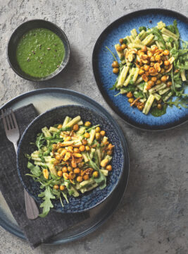 Gemelli con ceci e rucola