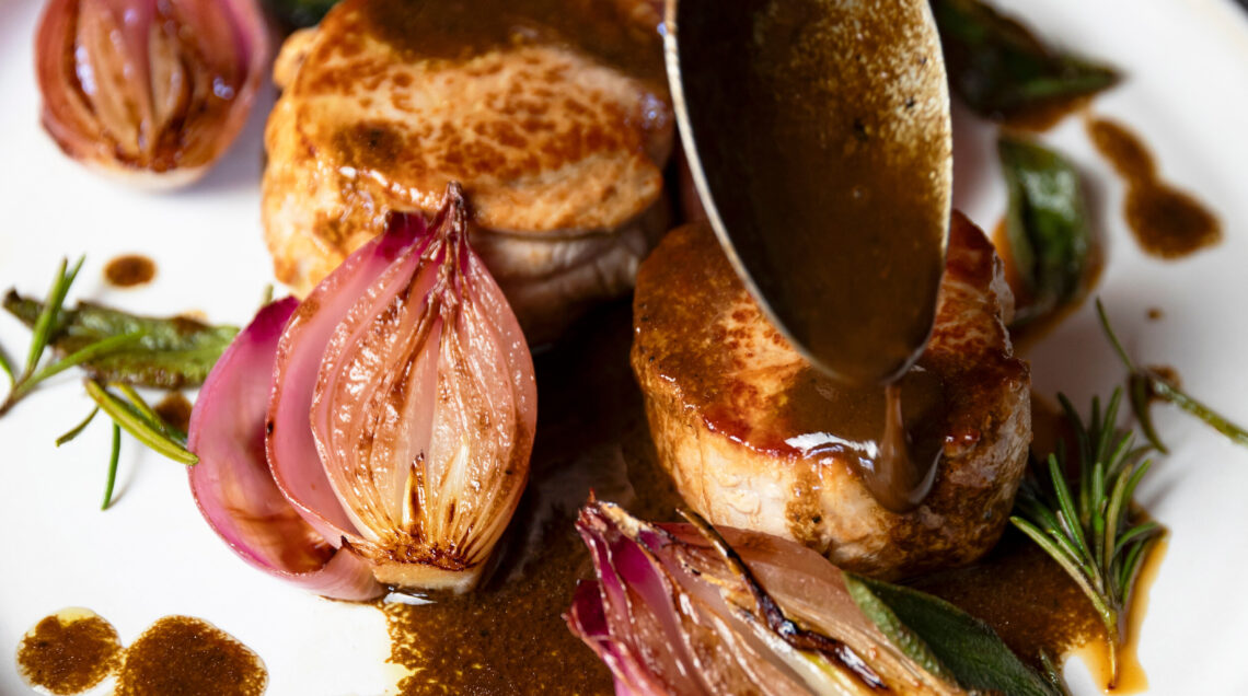 Medaglioni All'agrodolce Di Liquirizia