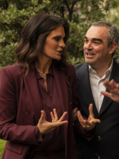 Veronica Berti Bocelli insieme a Stéphane Revol