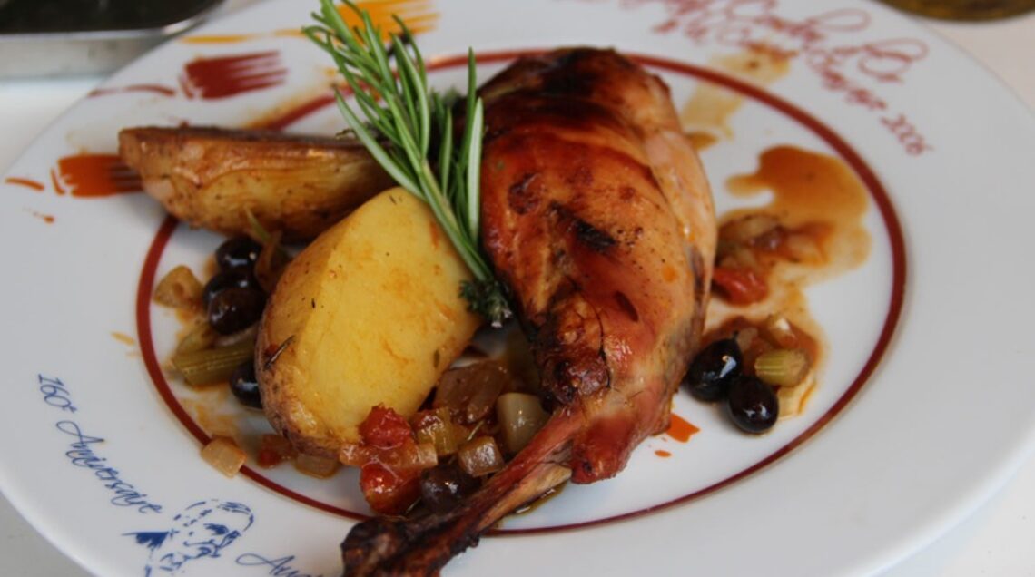 Coniglio alla nizzarda