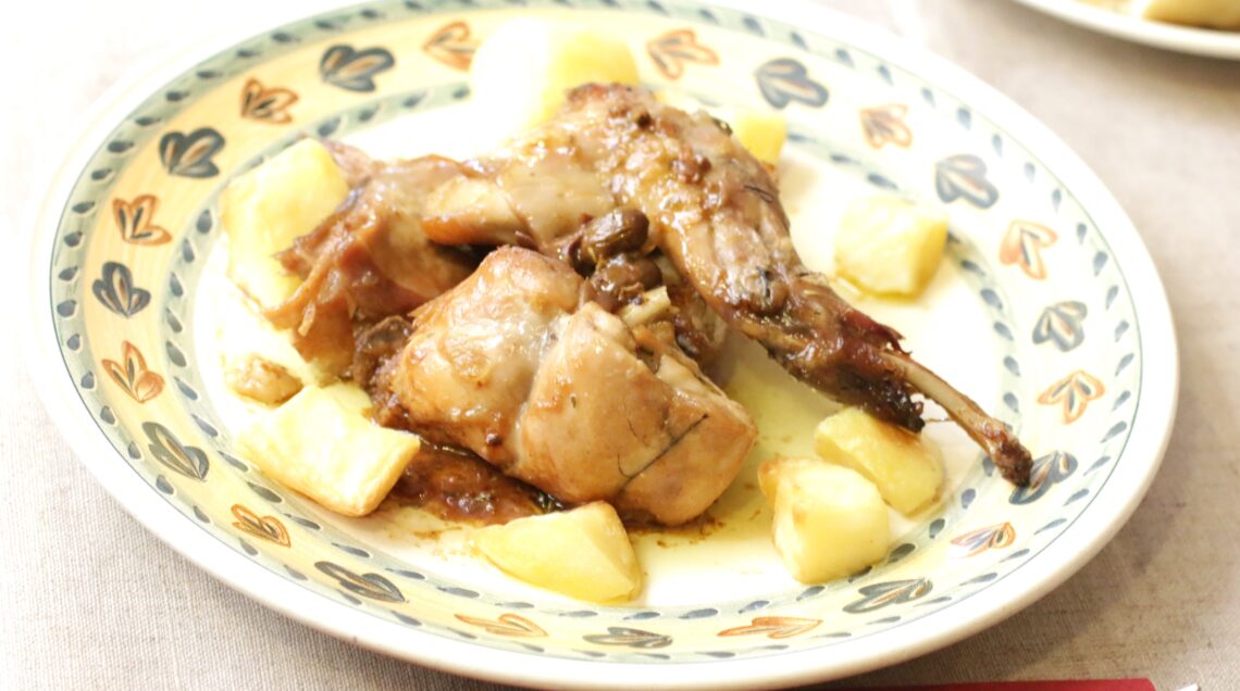 coniglio alla ligure