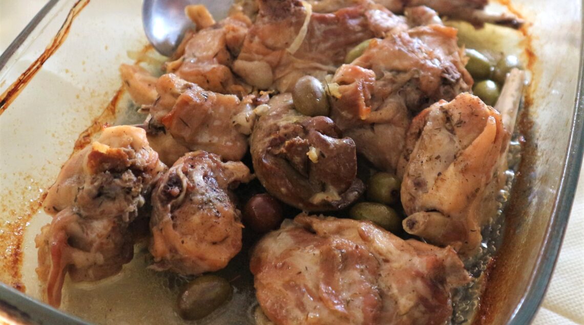 coniglio alla ligure