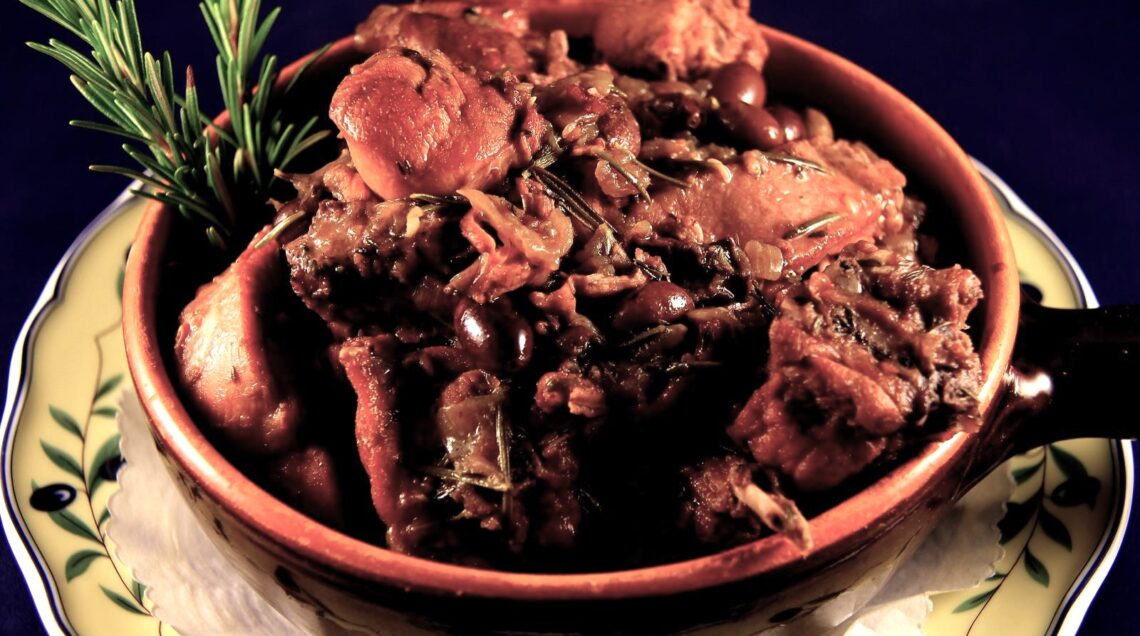 Coniglio alla ligure