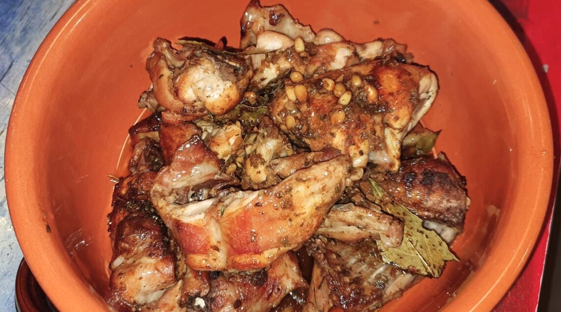 coniglio alla ligure