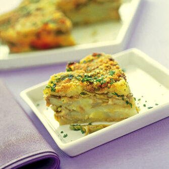 sformato patate e carciofi